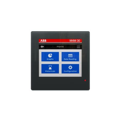 ABB M4M 30 touchscreen network analyzer